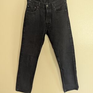Levi's Men's Dark Gray Straight Jeans